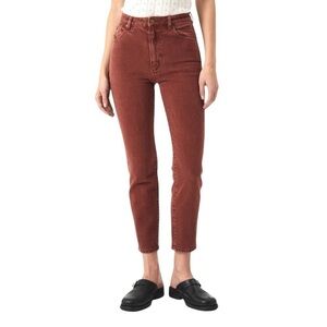 Rolla's Dusters Comfort Jeans Brick Red 25‎ High Rise